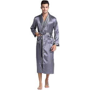 Mens Silky Satin Robe in Saudi Arabia