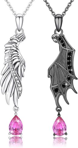 OHAYOO Couple Necklace Set 925 Sterling Silver Tree of Life Necklace Couple Sisters Matching Necklace Couple Jewelry Gift for Girlfriend and Boyfriend in Kuwait