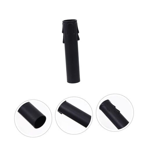 TEHAUX 20pcs Teardrop Candle Sleeves for Chandelier Plastic Candelabra Base Socket Covers Easy to Install Candle Lamp Holder Tubes in Saudi Arabia