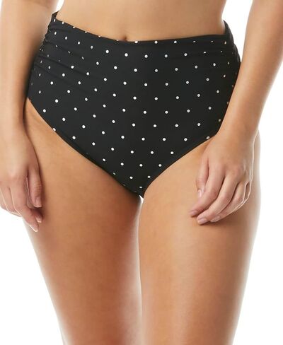 Coco Reef Women's Swimwear Bottom Small Polka Dot Bikini Black S in Saudi Arabia