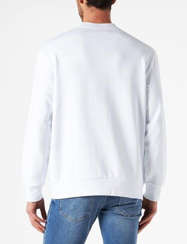 سويت شيرت رجالي من Armani Exchange بشعار Patch Logo Organic Pima in Kuwait
