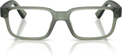 Armani Exchange AX AX3130U Universal Fit Prescription Eyewear Frames, Matte Frosted Agave/Demo Lens, 53 mm in Saudi Arabia