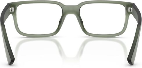 Armani Exchange AX AX3130U Universal Fit Prescription Eyewear Frames, Matte Frosted Agave/Demo Lens, 53 mm in Saudi Arabia