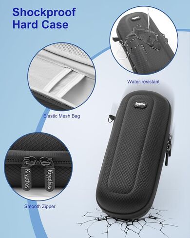 Krypthos Insulin Cooler Travel Case, Diabetes Travel Bag with 2 TSA Approved Ice Packs, Portable Medication Organizer for Diabetic Insulin Pens, Vials & Syringes for Travel & Daily Use (Black) in Saudi Arabia