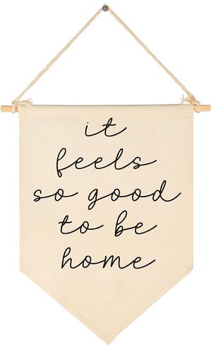 Little Man Cave -Canvas Hanging Flag Banner Wall Sign Decor Gift for Baby Kids Boy Nursery Teen Room Front Door in Kuwait