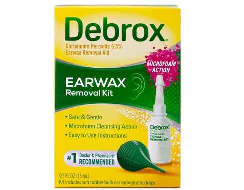 Debrox Earwax Removal Kit 1 kit by Debrox in Saudi Arabia