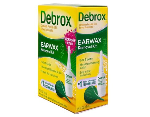 Debrox Earwax Removal Kit 1 kit by Debrox in Saudi Arabia