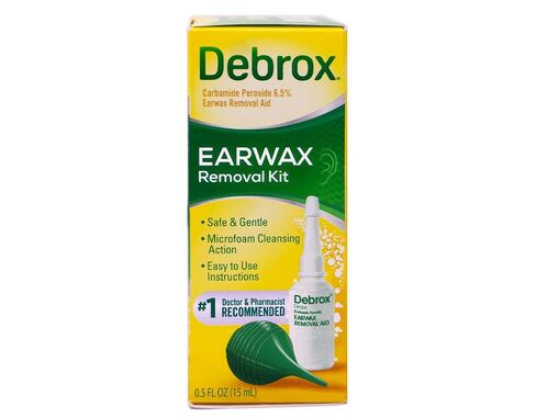 Debrox Earwax Removal Kit 1 kit by Debrox in Saudi Arabia