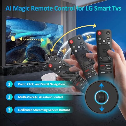 L5B83H بديل للتحكم الصوتي عن بعد مناسب لـ Amazon TV Stick 4K، Amazon TV Stick الجيل الثاني والثالث، Amazon Smart TV Cube الجيل الأول والثاني وAmazon TV Stick Lite in Saudi Arabia
