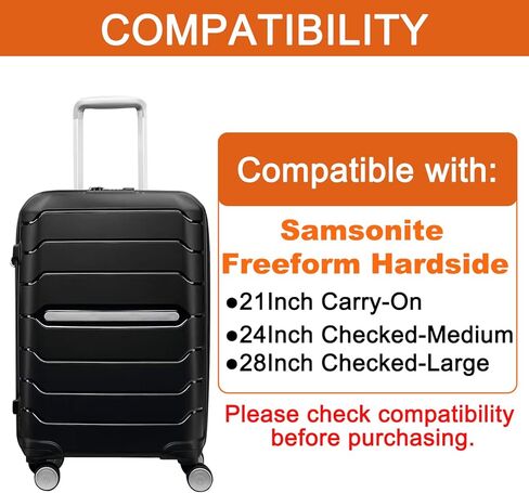 Wheels Replacement Kit for Samsonite Freeform Hardside Carry On Suitcase Luggage(2 Pack) in Saudi Arabia