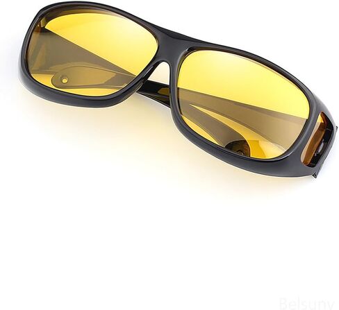 نظارات التنكس البقعي للرجال/النساء، نظارات للجلوكوما وإعتام عدسة العين والتهاب الشبكية الصباغي، للوالدين المسنين الذين يعانون من الضمور البقعي، نظارات ملفوفة حول النظارات، نظارات للغرفة الرطبة. in Kuwait