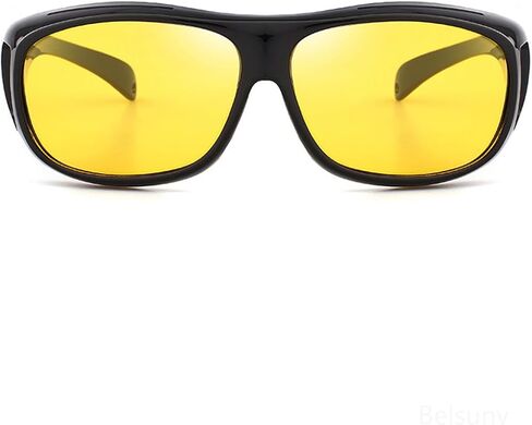 نظارات التنكس البقعي للرجال/النساء، نظارات للجلوكوما وإعتام عدسة العين والتهاب الشبكية الصباغي، للوالدين المسنين الذين يعانون من الضمور البقعي، نظارات ملفوفة حول النظارات، نظارات للغرفة الرطبة. in Kuwait