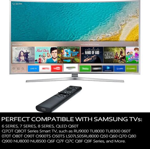 جهاز التحكم عن بعد الصوتي البديل لجميع أجهزة التلفاز الذكية Insignia Toshiba Fire Pioneer، المتوافق مع AMZ Omni، AMZ 4-Series TV، وجهاز التحكم عن بعد لجهاز التلفاز الذكي (L5B83G نسخة مطورة) in Kuwait