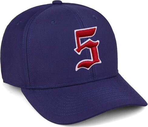 Daxton Premium Mid Profile Hat شبه منحني قبعة قناع أبيض أحمر قوطي مطرز من A إلى Z رقم الحرف الأولي in Kuwait