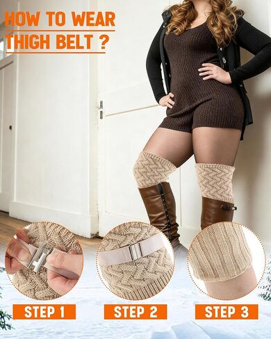 Coume 2/3 Pairs Extra Large Women Boot Cuffs Socks Crochet Winter Warm Knitted Wide Calf Short Boot Topper Gifts Leg Warmers in Saudi Arabia