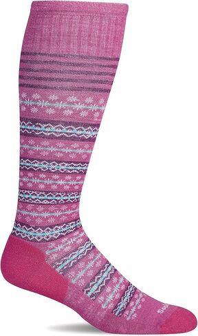 Sockwell Women's Mini Fairisle Moderate Graduated Compression Sock in Saudi Arabia