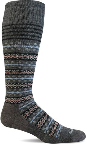 Sockwell Women's Mini Fairisle Moderate Graduated Compression Sock in Saudi Arabia