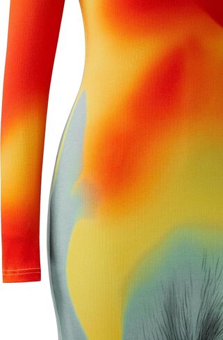 JW PEI Women's Lily Illusion Print Dress in Saudi Arabia