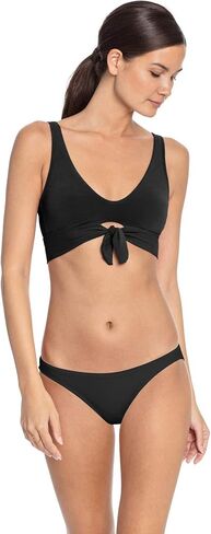 Robin Piccone Women's Ava Tie Front Bikini Top in Saudi Arabia