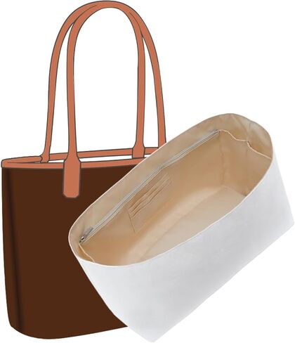 ملحق منظم المحفظة متوافق مع منظم حقائب جويارد هاردي، حقيبة يد داخلية خفيفة الوزن من ورق Dupontpaper - حجرة واحدة in Kuwait