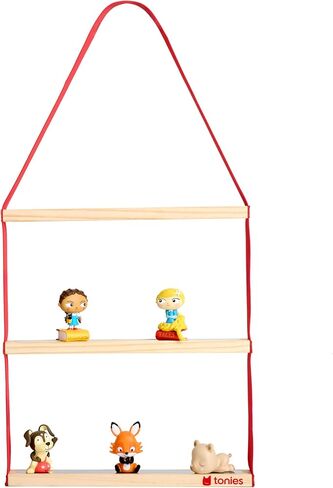 Tonies Hanging Shelf - Reusable Wall Hanging Design with 3 Shelves in Saudi Arabia