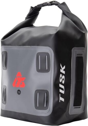 TUSK Dry Duffel Bag X-Small (10 Liters) Black/Grey in Saudi Arabia