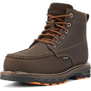 أحذية عمل NINGO بأصابع فولاذية للرجال، أحذية عمل مقاومة للثقب وغير قابلة للانزلاق، أحذية عمل آمنة للرجال مع حماية EH، مقاومة للماء والزيت للبناء والصيد واللحام in Kuwait