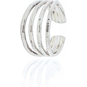 Ear Cuffs for Women Sterling Silver, No Piercing, 925 Sterling Silver, 12mm Diameter, Adjustable, Conch Ear Cuff, Ear Cuffs for Women Non Piercing Sterling Silver in Kuwait