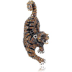 Rhinestone Brooch for Men Suit Business Brooch Pin Birthday Holiday Gift for Father Husband Boyfriend in Saudi Arabia