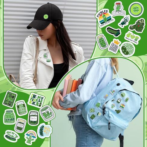 مضحك المخللات المينا دبابيس متعة المخلل عشاق حزب الزينة العاطفية الإيجابية ملهمة زر التلبيب دبوس عيد الميلاد هدايا مضحكة الشبت العناصر والمجوهرات للبالغين الملحقات in Saudi Arabia