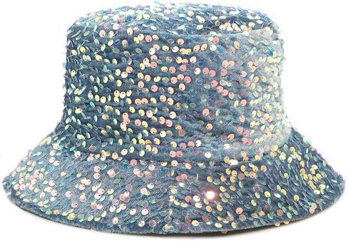 قبعة دلو نسائية بلينغ ترتر قابلة للطي قبعة واقية من الشمس in Kuwait