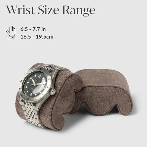 TAWBURY Watch Pillows - Pack of 6, 2-inch Wide 'M' Shaped Cushions for 6.5 to 7.7-inch Wrists (Brown) in Saudi Arabia