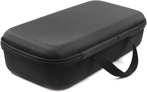 Juntan Nylon Travel Watch Jewelry Case, 4-Slot Watch Case and 5-Slot Sunglasses Storage for Men Women White Black in Saudi Arabia