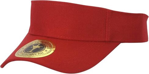 TOP HEADWEAR Solid Adjustable Blank Visor in Saudi Arabia