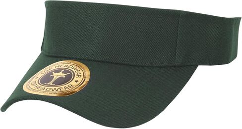 TOP HEADWEAR Solid Adjustable Blank Visor in Saudi Arabia