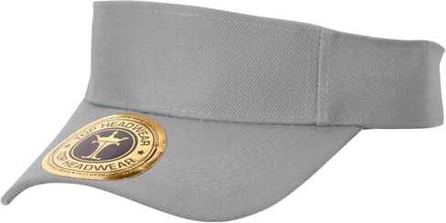 TOP HEADWEAR Solid Adjustable Blank Visor in Saudi Arabia