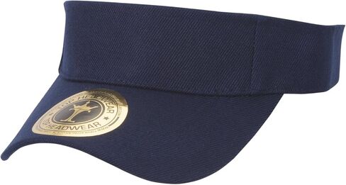 TOP HEADWEAR Solid Adjustable Blank Visor in Saudi Arabia