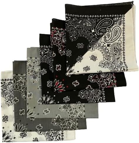 burlapfabric.com مجموعة متنوعة من 6 عبوات مصنوعة في الولايات المتحدة الأمريكية منديل بيزلي مقاس 22 بوصة 100% قطن in Kuwait