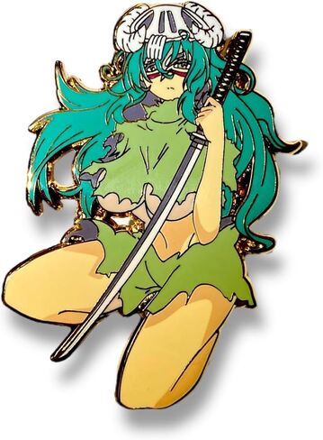 دبوس Nelliel Anime Girl - تصميم Ichigo مثير، حجم كبير، لمسة نهائية من المينا in Saudi Arabia