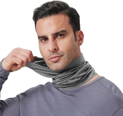 100% Merino Wool Ski Neck Gaiter Winter Neck Warmer for Women and Men in Saudi Arabia