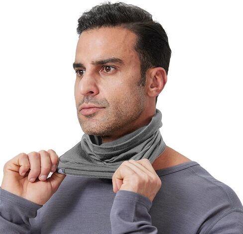 100% Merino Wool Ski Neck Gaiter Winter Neck Warmer for Women and Men in Saudi Arabia
