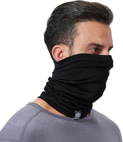 100% Merino Wool Ski Neck Gaiter Winter Neck Warmer for Women and Men in Saudi Arabia