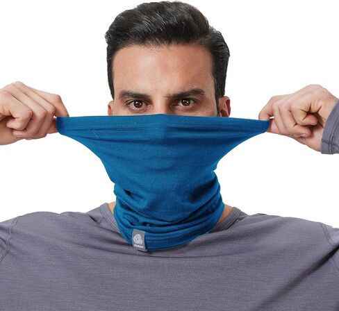 100% Merino Wool Ski Neck Gaiter Winter Neck Warmer for Women and Men in Saudi Arabia