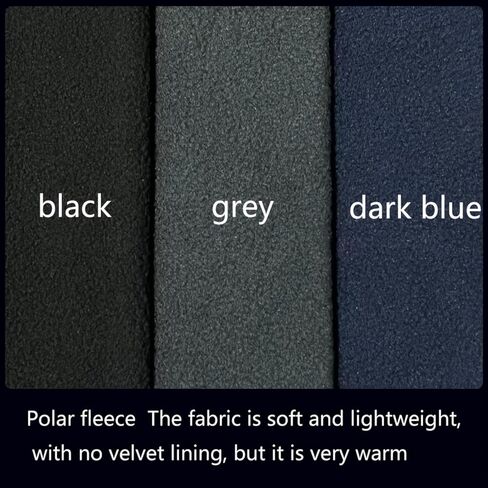 Men & Women Black 2-Pack Warm Neck Gaiter - Outdoor Cold-Weather Soft Scarf for Daily & Sports in Saudi Arabia