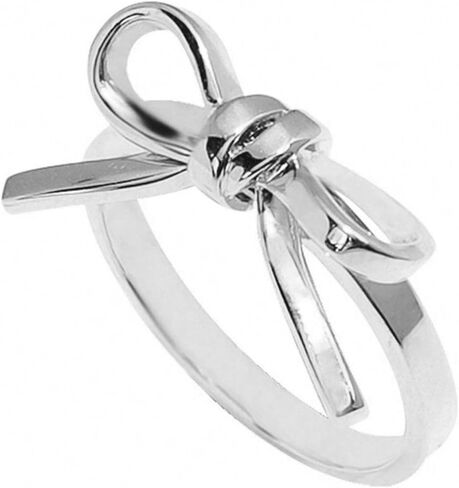 Bow Ring for Women Gold Bow Knot Ring Adjustable Open Promise Rings for Women Dainty Jewelry in Saudi Arabia