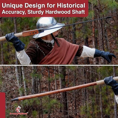 Armory Replicas™ Historical Spear Collection – Roman & Viking Style Carbon Steel and Damascus Replicas in Saudi Arabia