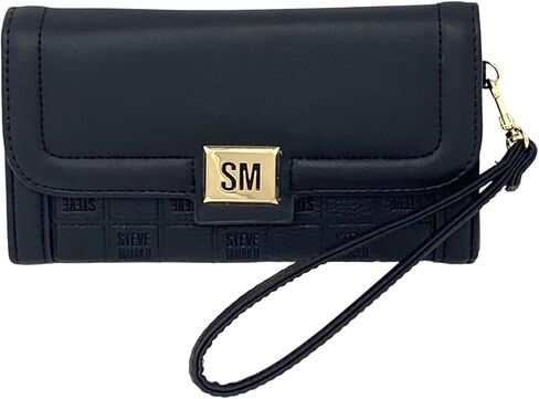 محفظة المعصم Steve Madden BPenn (ختم الشعار الأسود) in Saudi Arabia