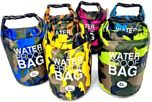 5L Roll Storage Backpack, Waterproof Dry Bag, for Kayaking, Rafting, Boating, Swimming, Camping, Hiking, Beach, Fishing in Saudi Arabia