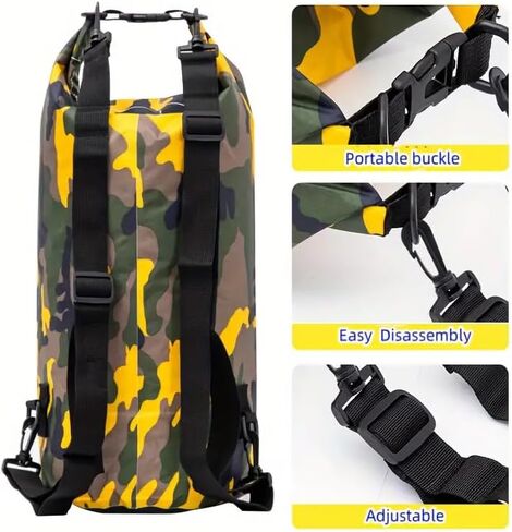 5L Roll Storage Backpack, Waterproof Dry Bag, for Kayaking, Rafting, Boating, Swimming, Camping, Hiking, Beach, Fishing in Saudi Arabia