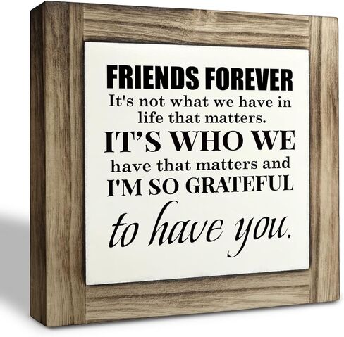 Positive Decor Sign, Box Wood Plaques Desk Décor, Farmhouse Style Home Decor, Family Room Decor, Bestie Gift, The Best Things in Life are the People We Love, The Places We're Been and the Memories in Kuwait